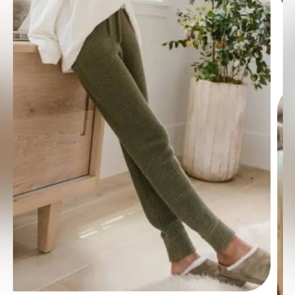 NWOT Jenni Kayne Alpaca Fisherman Sweatpants